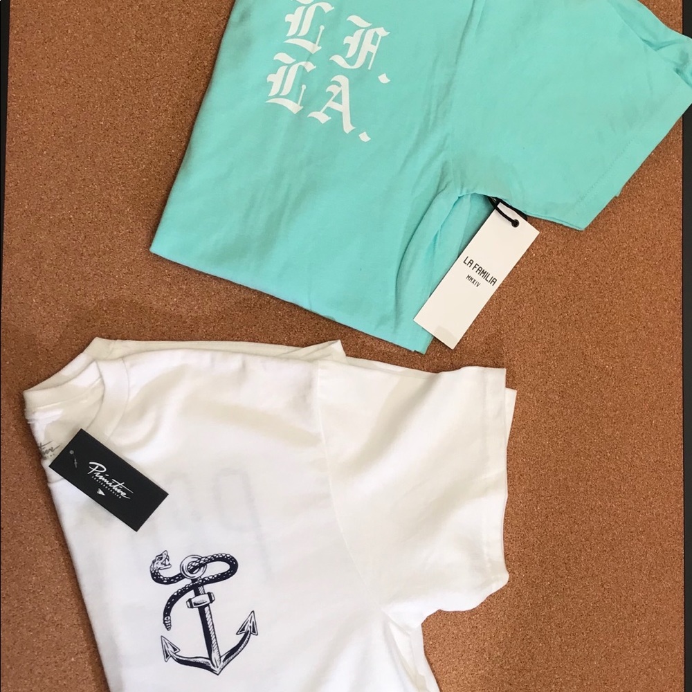 One Primitive shirt & a Free blue La Familia shirt